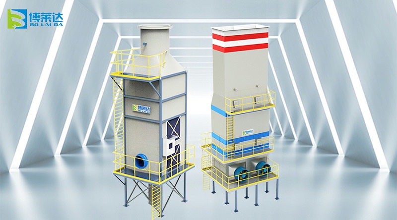 工場煙氣除白裝配