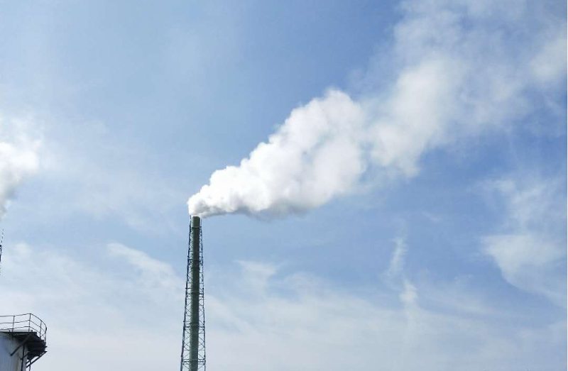 天然板出產尾氣整改前-博萊達情況