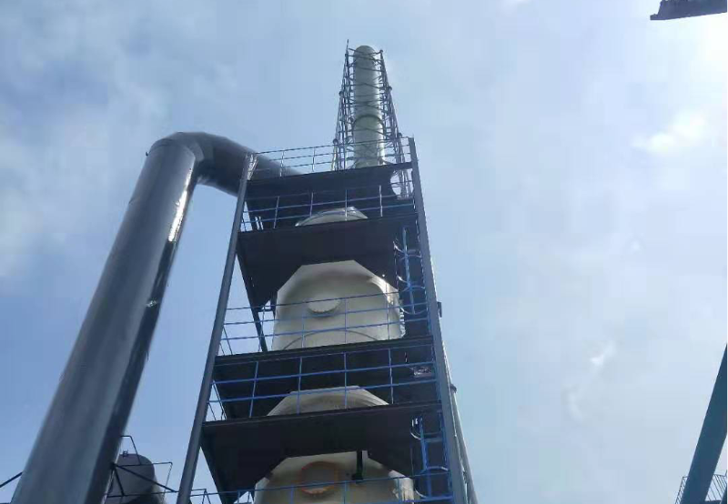 天然板出產尾氣整改后-博萊達情況