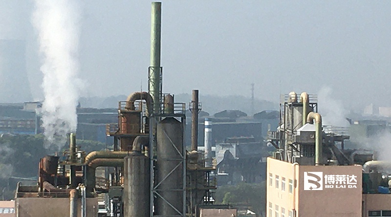 鈦白酸解尾氣脫白體例