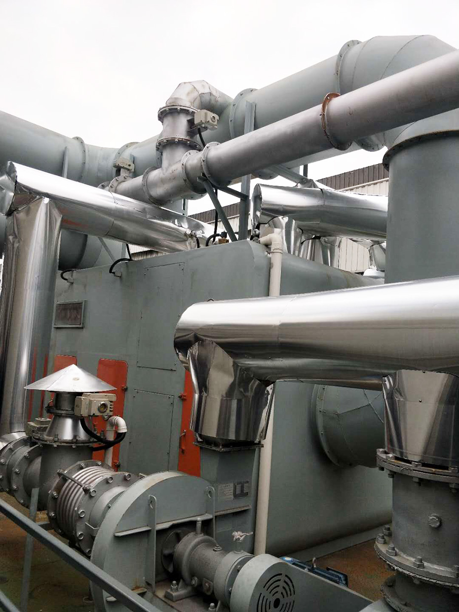 機器加工噴涂油漆沸石轉輪吸附+RCO脫附-博萊達情況